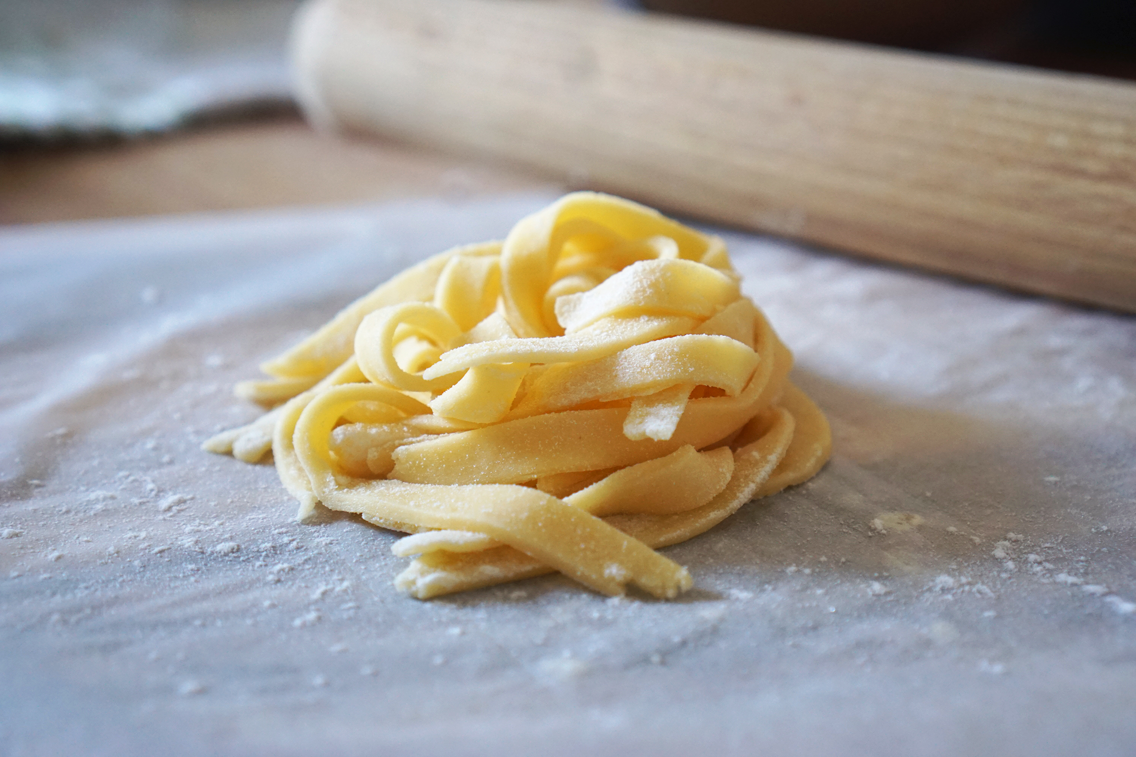 How to Make Fresh Gluten Free Egg Pasta {Tagliatelle} - Kimi Eats Gluten  Free